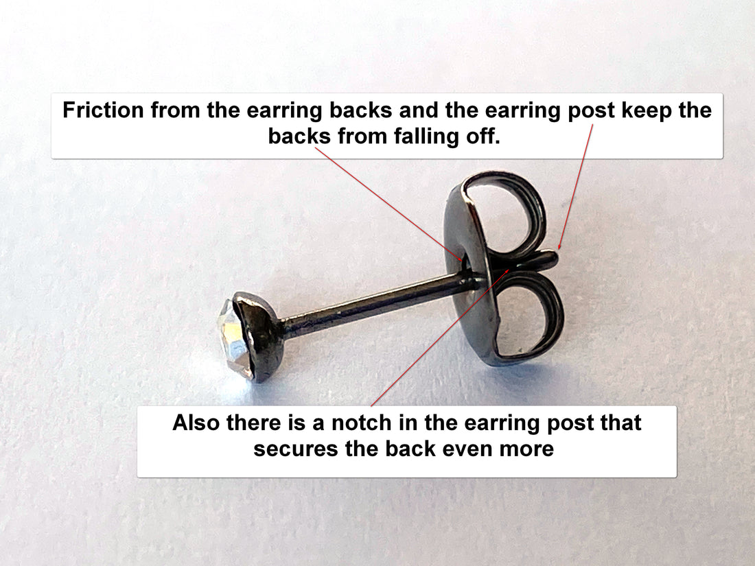 Why do I lose earring backs? (Butterfly style)