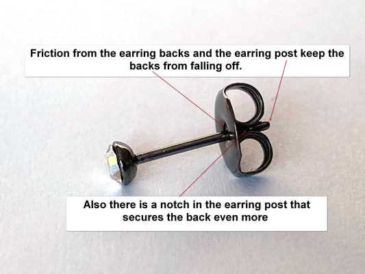 Why do I lose earring backs? (Butterfly style)