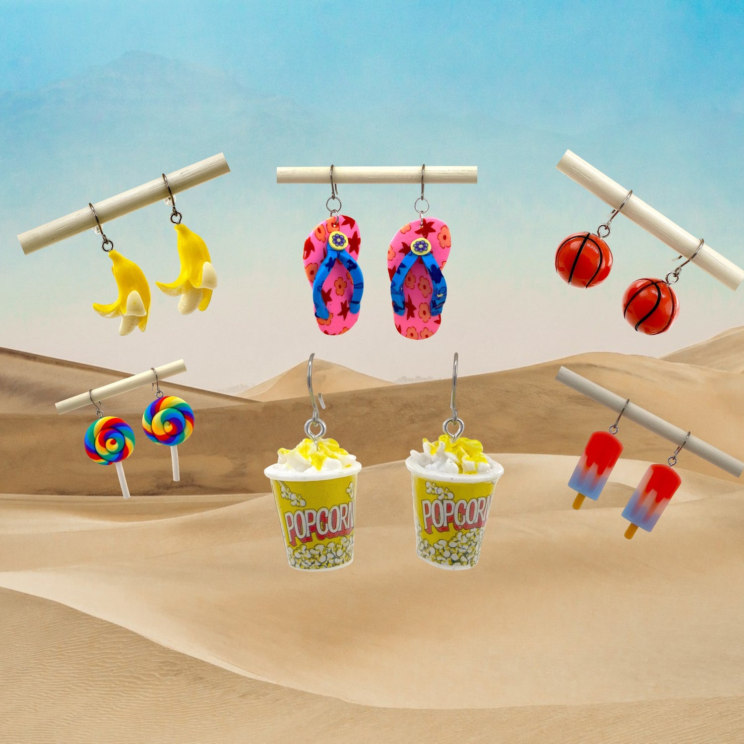 Fun quirky earrings