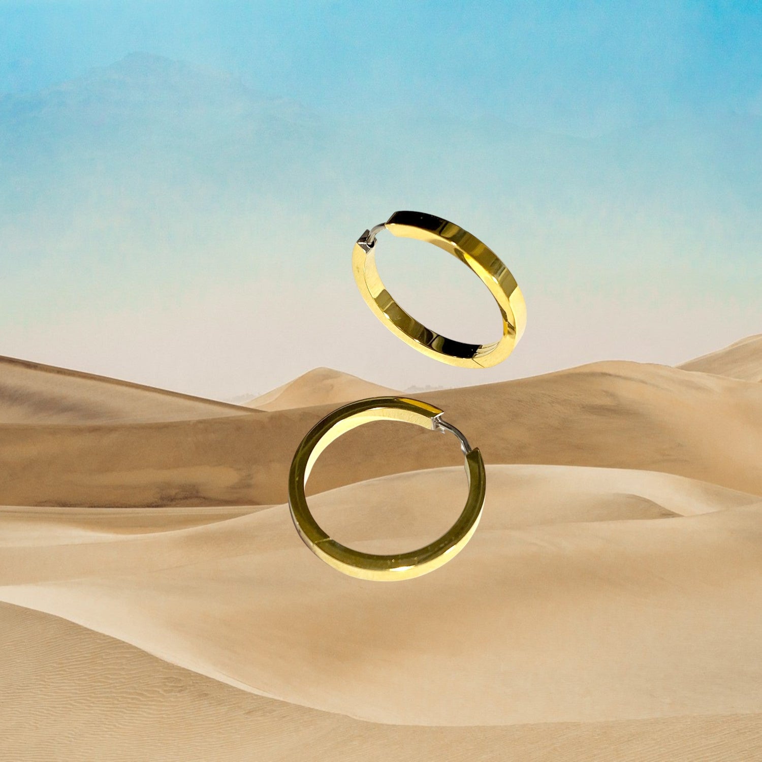 Titanium Hoops