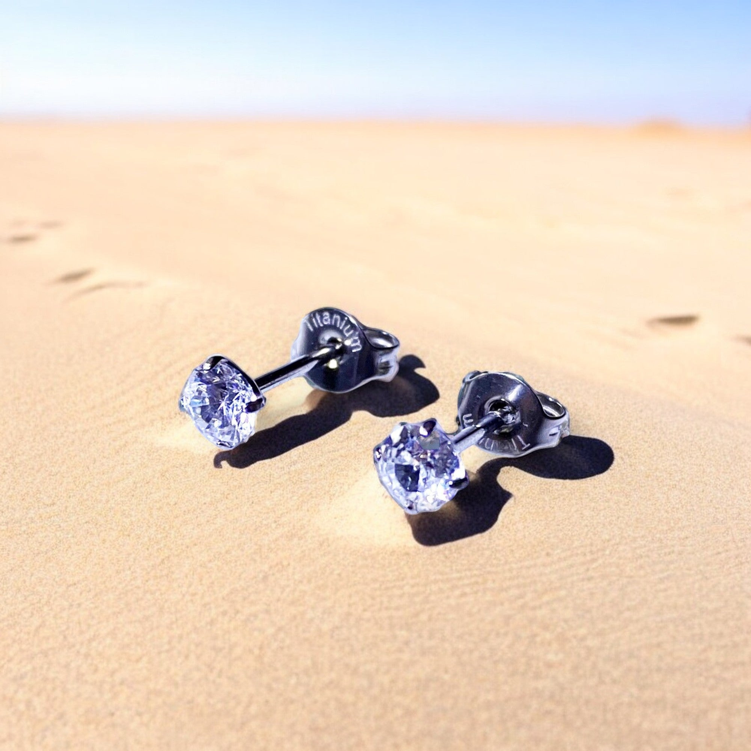 Titanium studs