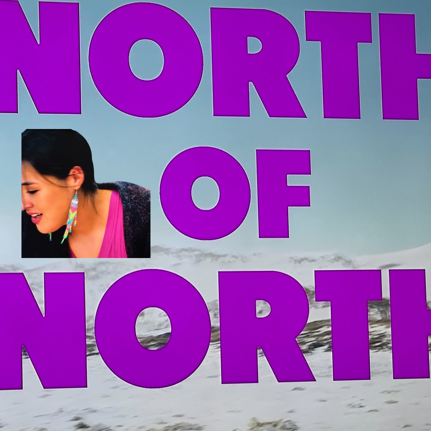 Beadwork Earrings – Turquoise & White North Of North Style