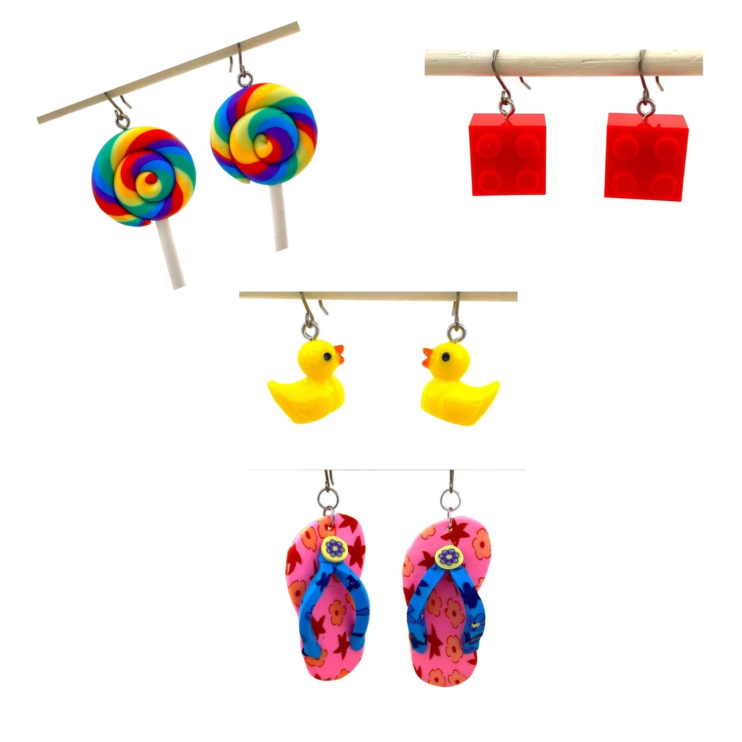 Fun quirky earrings