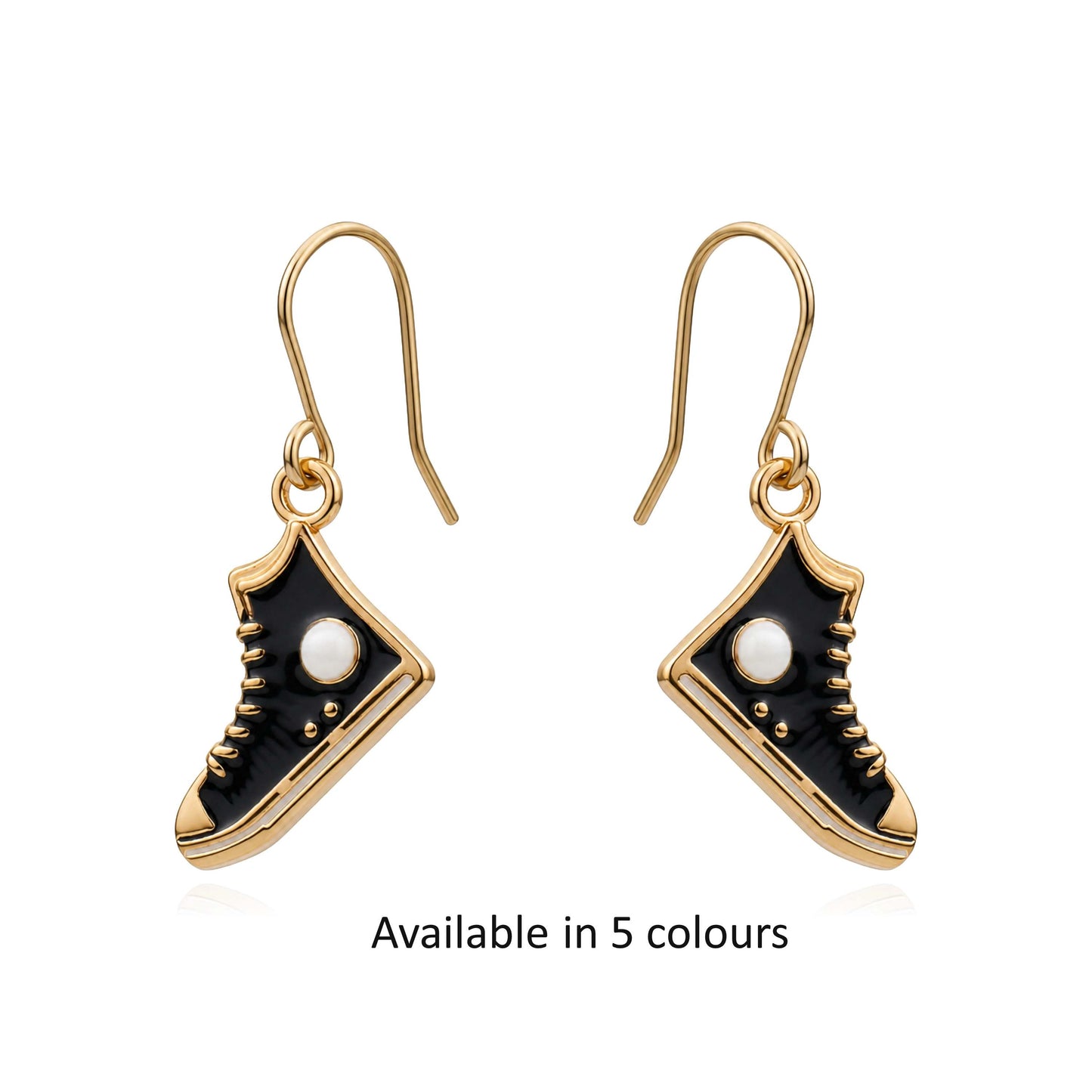 Boucles d'oreilles pendantes à breloque chaussure de course