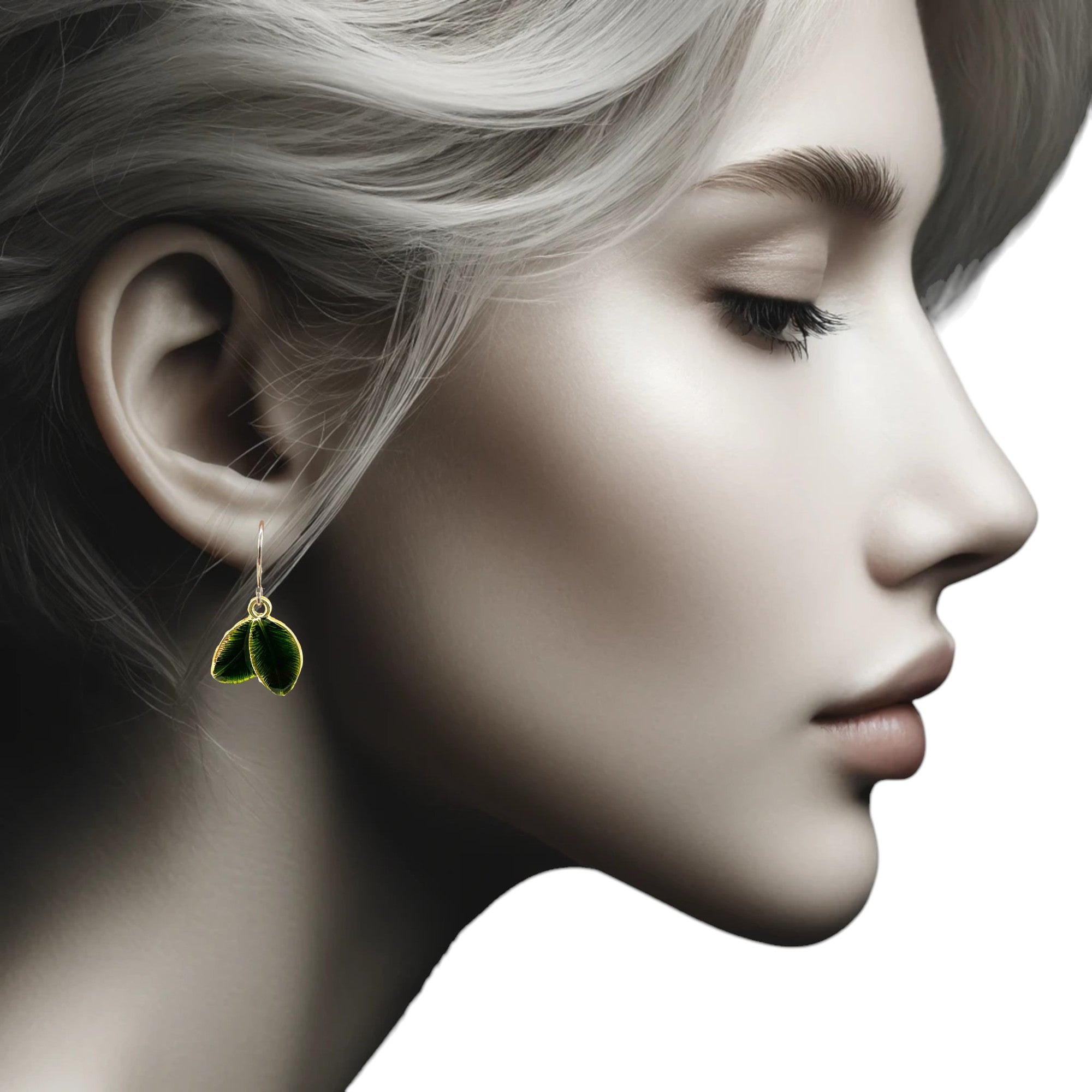 Leaf nature earrings