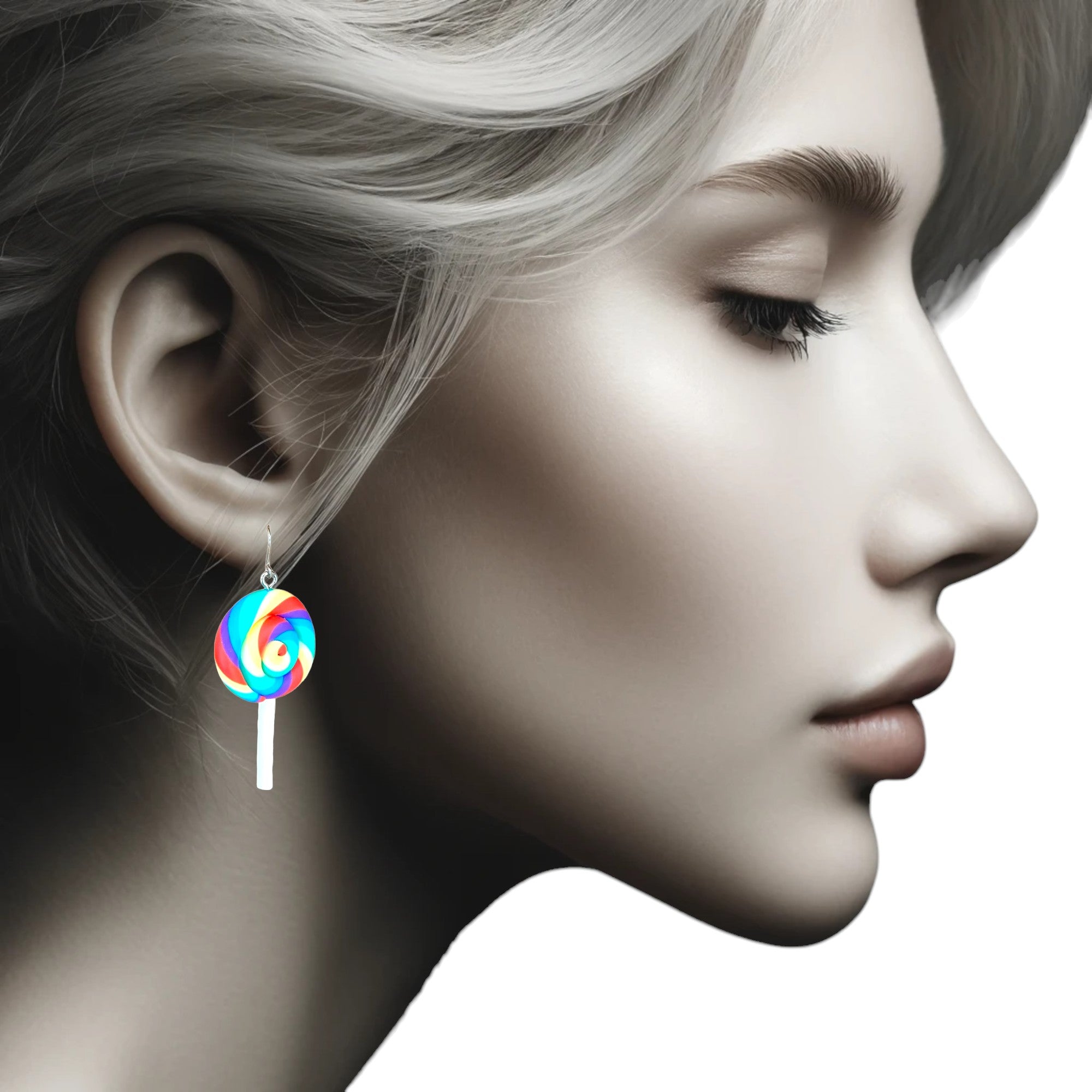 Lollypop earrings