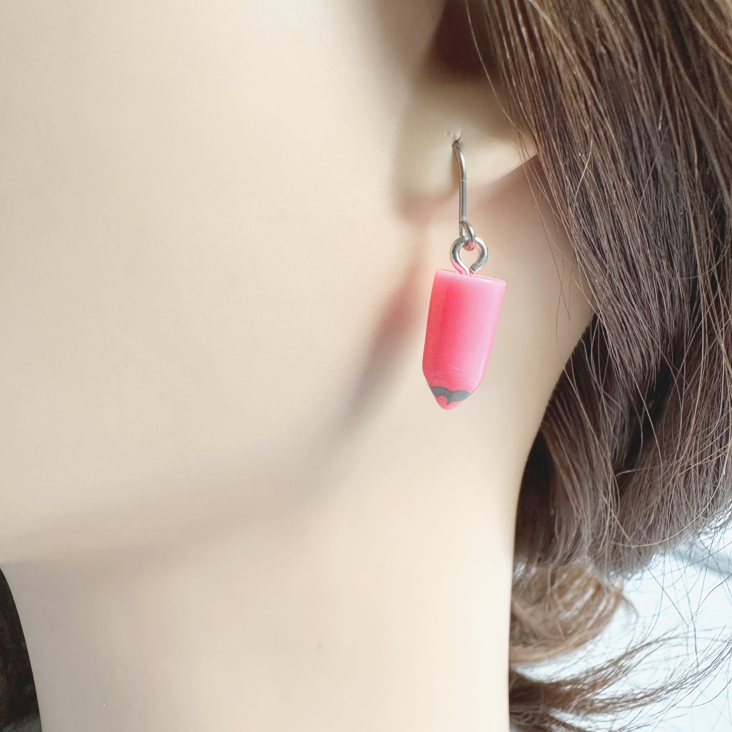 Pencil earrings
