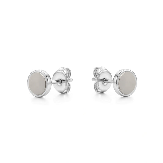 Titanium TI-GO Magnetic Stud Base interchangeable earring system on a white background