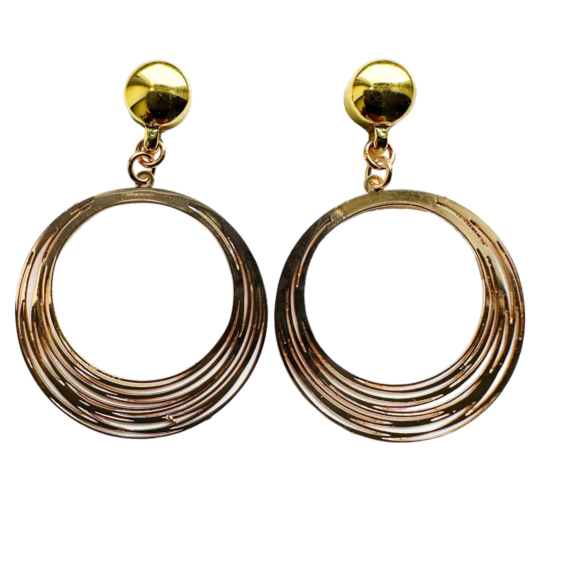 Boucle d'oreille TI-GO Gold/ Silver String Rings