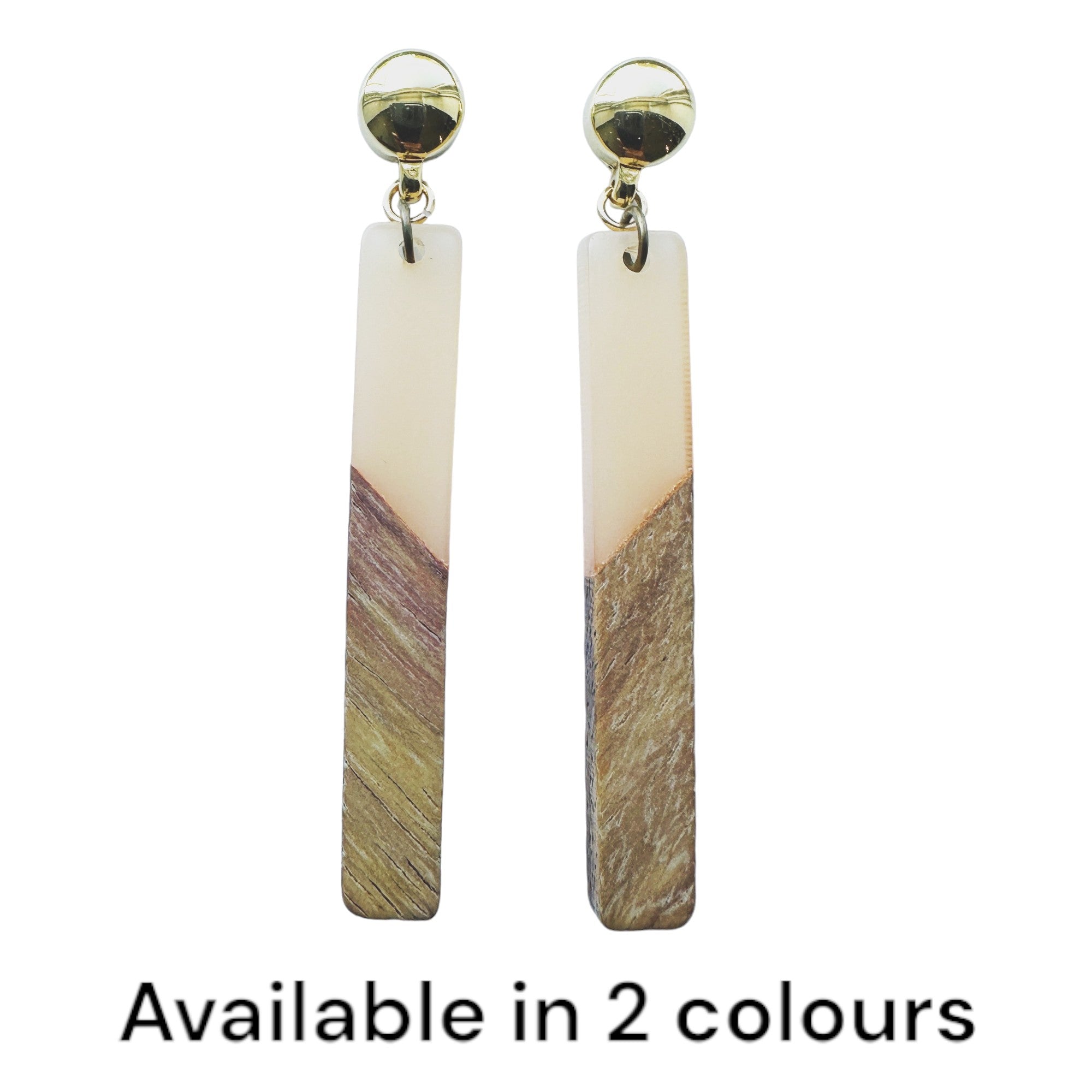 TI-GO translucent wood earrings