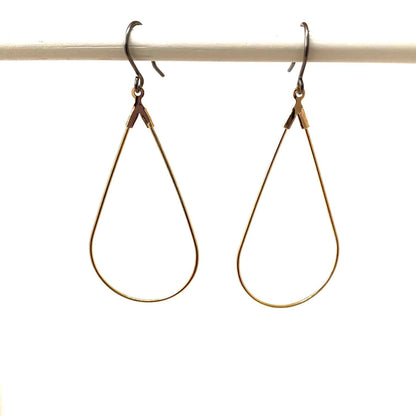 Boucles d'oreilles en forme de goutte