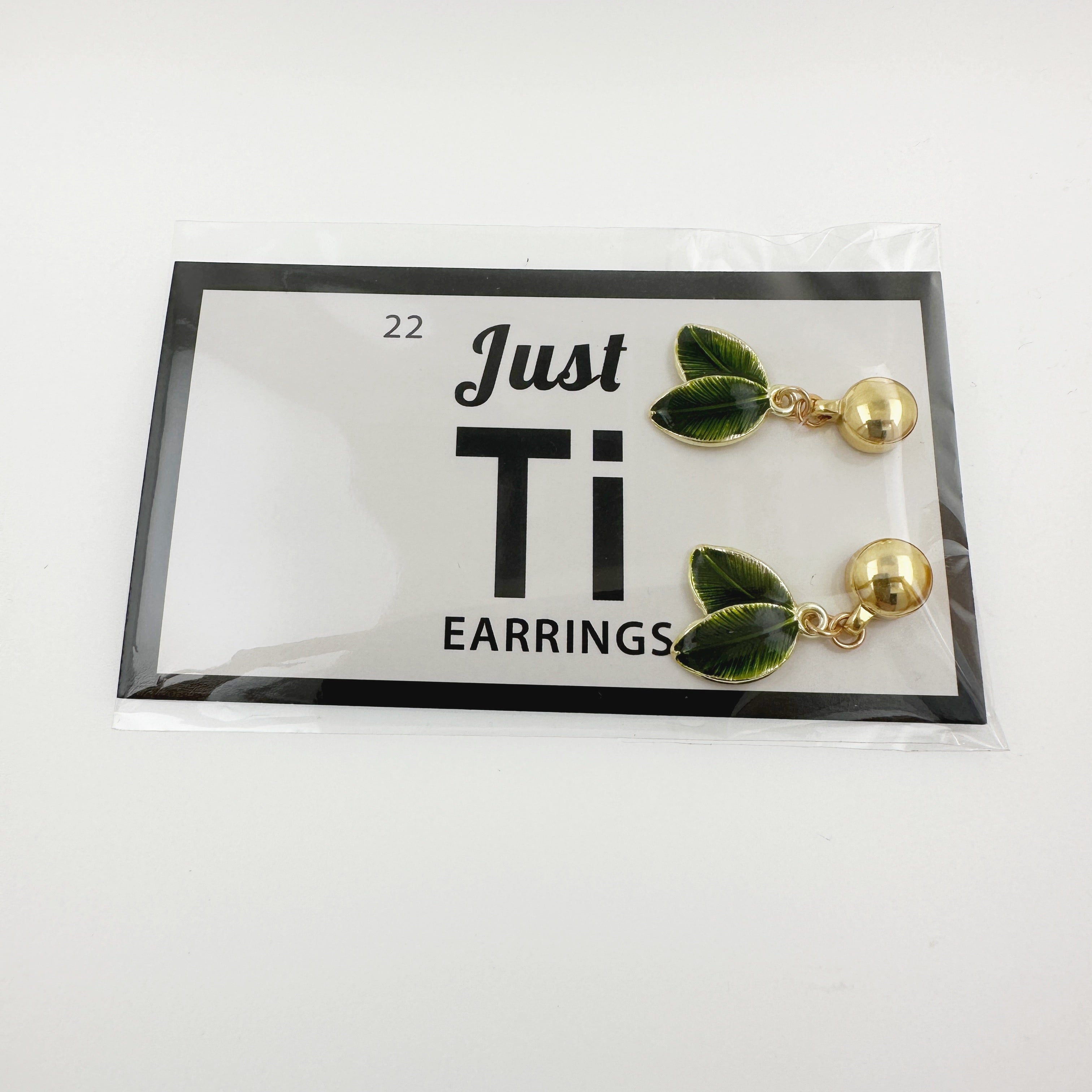 Ti-Go Leaf nature earrings