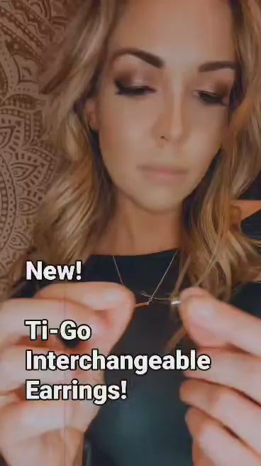 TI-GO Suspended diamond gems earring