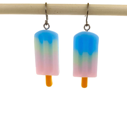 Boucles d'oreilles en forme de sucette glacée