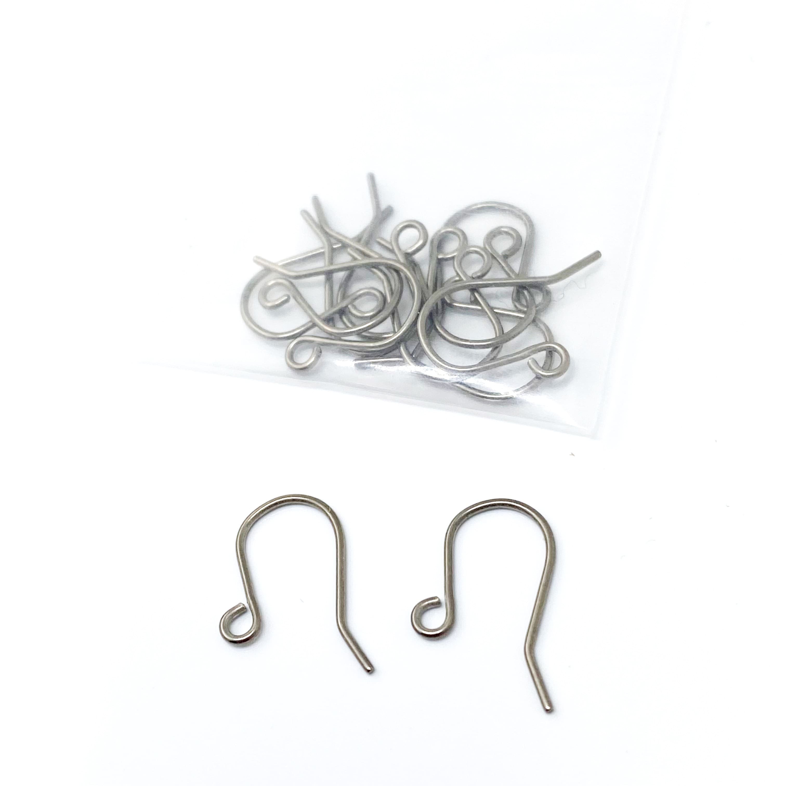 Titanium Hooks - Hypoallergenic Ear Hooks (10)